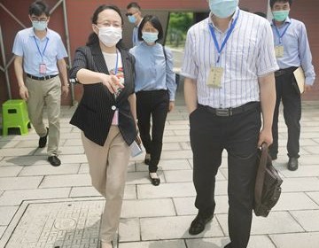苏州工业园区唯亭学校接受江苏省体育中考督查调研组调研